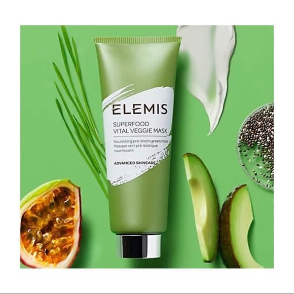 ELEMIS Superfood Vital Veggie Beauty Mask. Full Size. NEW - Picture 3 of 8